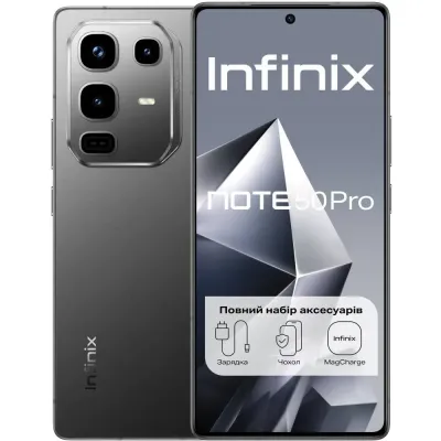 Infinix Note 50 Pro X6855 8/256GB Shadow Black