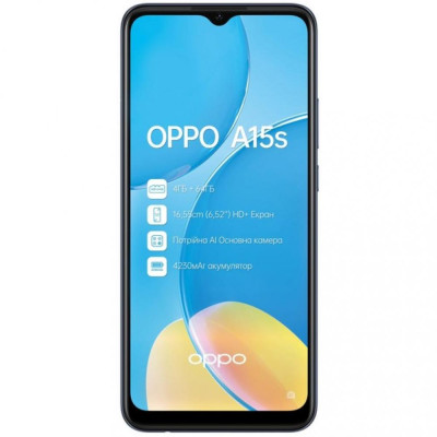 OPPO A15s 4/64GB Black