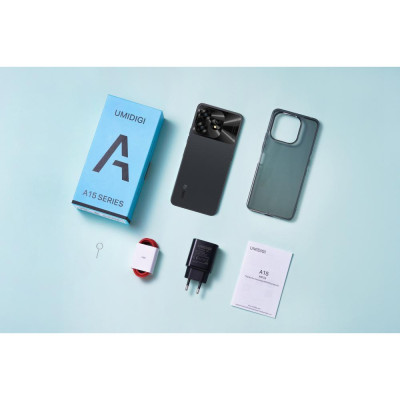 UMIDIGI A15 MP33 8/256GB Dual Sim Black (6973553523095)