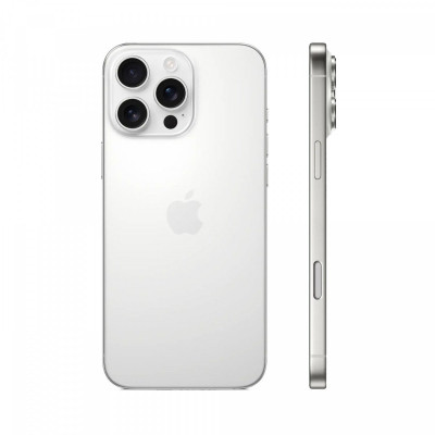 Apple iPhone 16 Pro Max 512GB Dual SIM White Titanium (MYTT3)