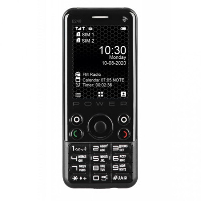 2E E240 Power DualSim Black (680576170088)