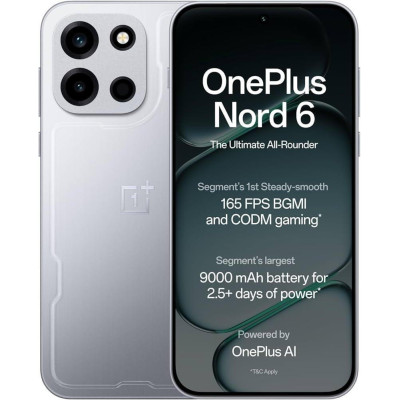 OnePlus Nord 6 5G 8/256GB Quick Silver