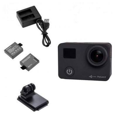 AIRON ProCam 8 Black tactical kit (4822356754481)