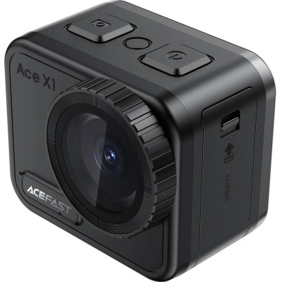 Acefast X1 4K Waterproof Action Camera Black (6974316285816)