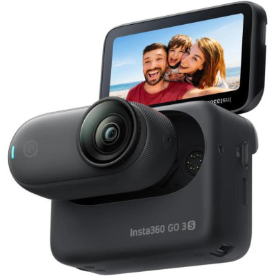 Insta360 GO 3S 4K Standard Bundle 128GB Black (CINSAATA_GO3S13)