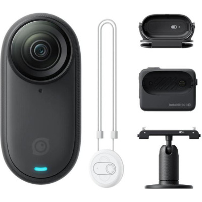 Insta360 GO 3S 4K Standard Bundle 128GB Black (CINSAATA_GO3S13)