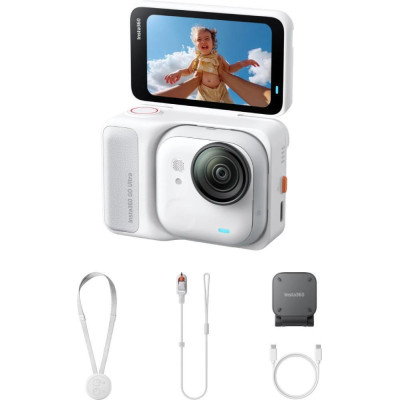 Insta360 GO Ultra Standard Bundle White (CINSABEA_GOULTRA01)