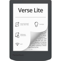 PocketBook 619 Verse Lite Midnight Grey (PB619-T-CIS)