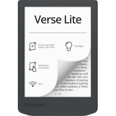 PocketBook 619 Verse Lite Midnight Grey (PB619-T-CIS)