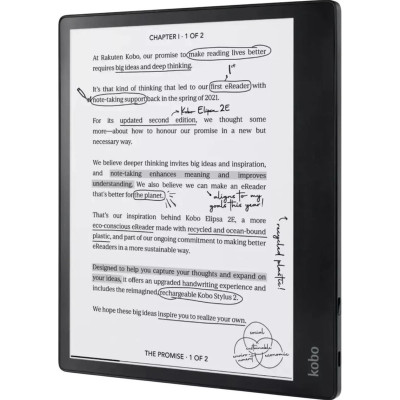 Kobo Elipsa 2E Black (N605-KU-BK-K-BU)