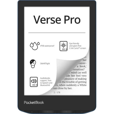 PocketBook 634 Verse Pro Azure (PB634-A-CIS)