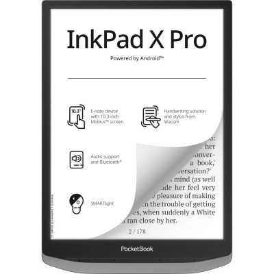 PocketBook InkPad X Pro Mist Grey (PB1040D-M-WW)