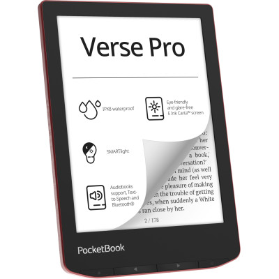 PocketBook 634 Verse Pro Passion Red (PB634-3-CIS)