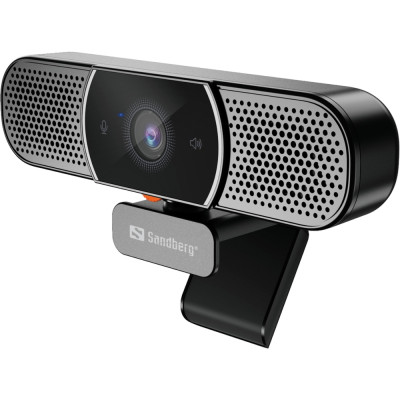 Sandberg All-in-1 Webcam 2K HD Speaker Black (134-37)