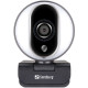 Sandberg Streamer Webcam Pro Full HD Autofocus Ring Light (134-12)
