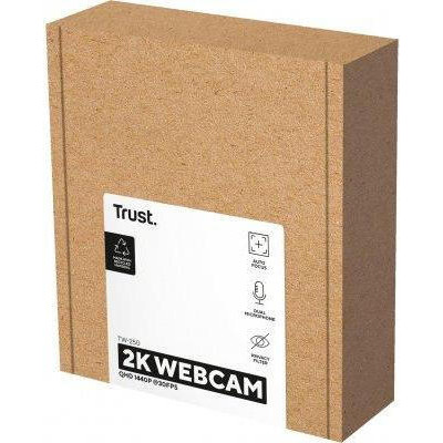 Trust TW-250 QHD Webcam Eco Black (24733_TRUST)