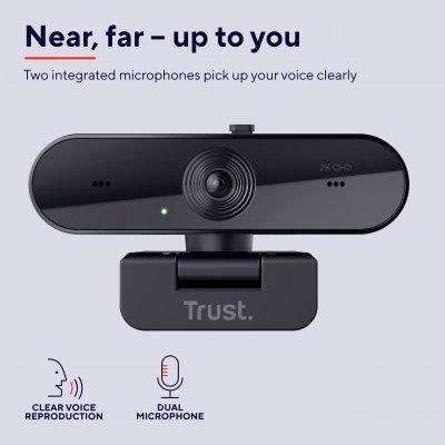 Trust TW-250 QHD Webcam Eco Black (24733_TRUST)