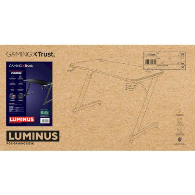 Trust GXT 709 Luminus Black (25184)