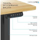 OfficePro ODE1470LW Light Wood/Black