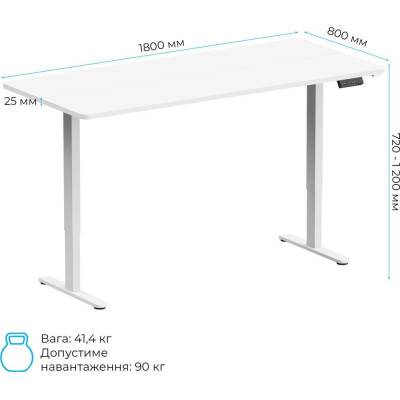 OfficePro ODE1880W White