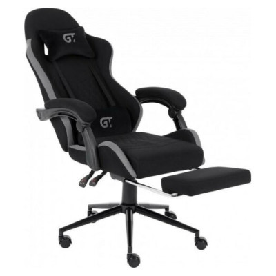 GT Racer X-2324 Fabric Black/Gray