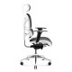 Diablo Chairs V-Commander White/Black