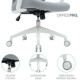 OfficePro Harmony OC310-W-LG-LG White/Light Gray