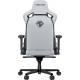 Anda Seat Kaiser 2 Pro Size XL Gray Linen Fabric (AD12YXL-17-G-F-G01)