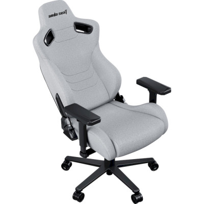 Anda Seat Kaiser 2 Pro Size XL Gray Linen Fabric (AD12YXL-17-G-F-G01)