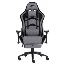 GT Racer X-2534-F Fabric Gray/Black Suede