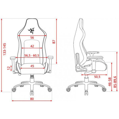 Razer Iskur Black XL (RZ38-03950200-R3G1)