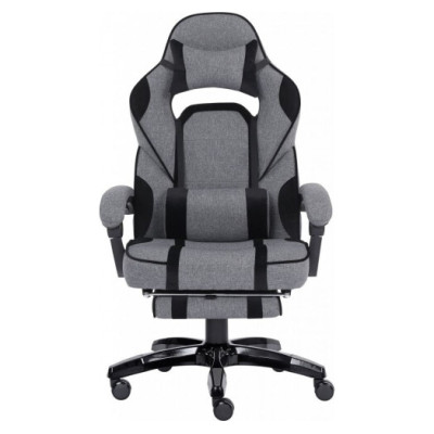 GT Racer X-2749-1 Fabric GrayBlack Suede