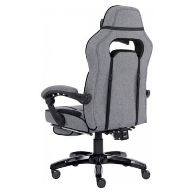 GT Racer X-2749-1 Fabric GrayBlack Suede