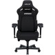 Anda Seat Kaiser 4 XL Black Linen Fabric (AD12YDDC-XLL-20-B-CF)