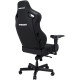 Anda Seat Kaiser 4 XL Black Linen Fabric (AD12YDDC-XLL-20-B-CF)