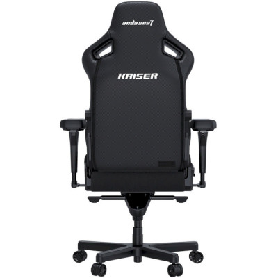 Anda Seat Kaiser 4 XL Black Linen Fabric (AD12YDDC-XLL-20-B-CF)