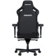 Anda Seat Kaiser 4 XL Black Linen Fabric (AD12YDDC-XLL-20-B-CF)