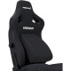 Anda Seat Kaiser 4 XL Black Linen Fabric (AD12YDDC-XLL-20-B-CF)