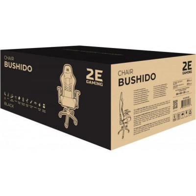 2E Gaming Bushido (Black/Black) 2E-GC-BUS-BK