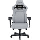 Anda Seat Kaiser 4 XL Gray Linen Fabric (AD12YDDC-XLL-20-G-CF)