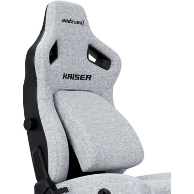 Anda Seat Kaiser 4 XL Gray Linen Fabric (AD12YDDC-XLL-20-G-CF)