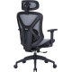OfficePro Atlas Black/Dark Gray (OC630-B-DG-DG)