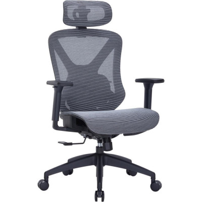 OfficePro Atlas Black/Dark Gray (OC630-B-DG-DG)