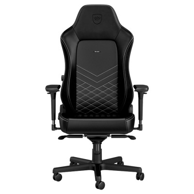 Noblechairs Hero PU leather black/platinum white (NBL-HRO-PU-BPW)