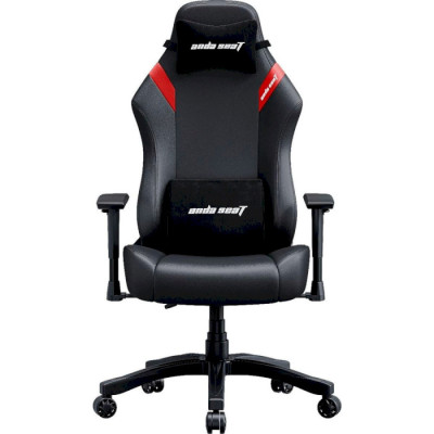 Anda Seat Luna Size L Black/Red PVC (AD18-44-BR-PV)