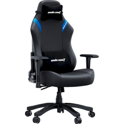 Anda Seat Luna Size L Black/Blue PVC (AD18-44-BS-PV)