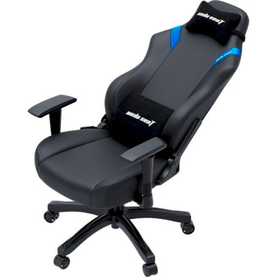 Anda Seat Luna Size L Black/Blue PVC (AD18-44-BS-PV)