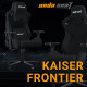 Anda Seat Kaiser Frontier XL Black Fabric (AD12YXL-17-B-F-B02)