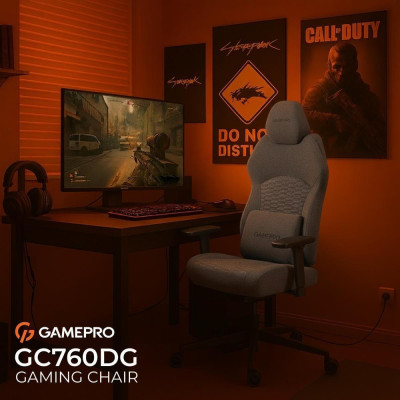 GamePro GC760DG Fabric Dark Gray