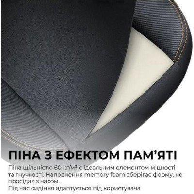 Anda Seat Kaiser 3E XL Fabric Dark Gray (AD23YC-XL-09-GB-CF-G01)